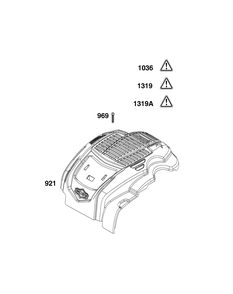 Blower Housing Group Diagram and Parts List for 104M02-0214-H5 100000 - 19Z999 Briggs and Stratton Engine